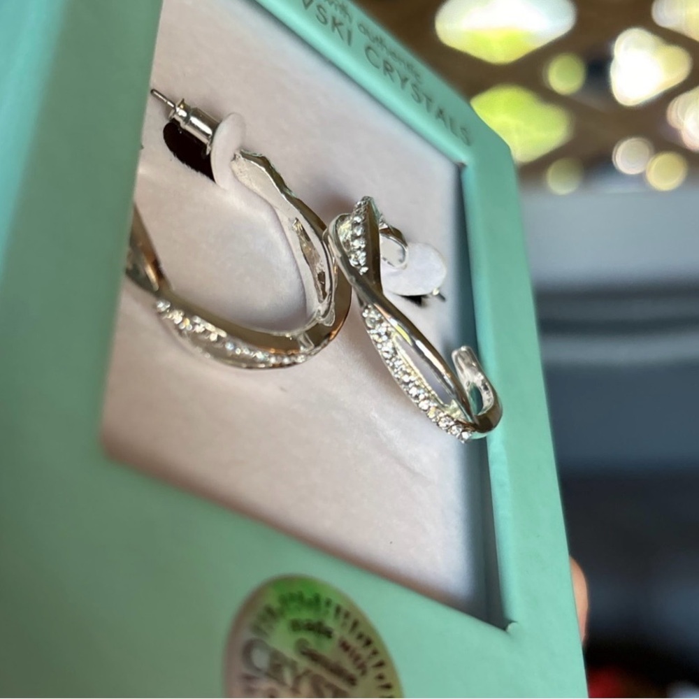 Swarovski Hoops
